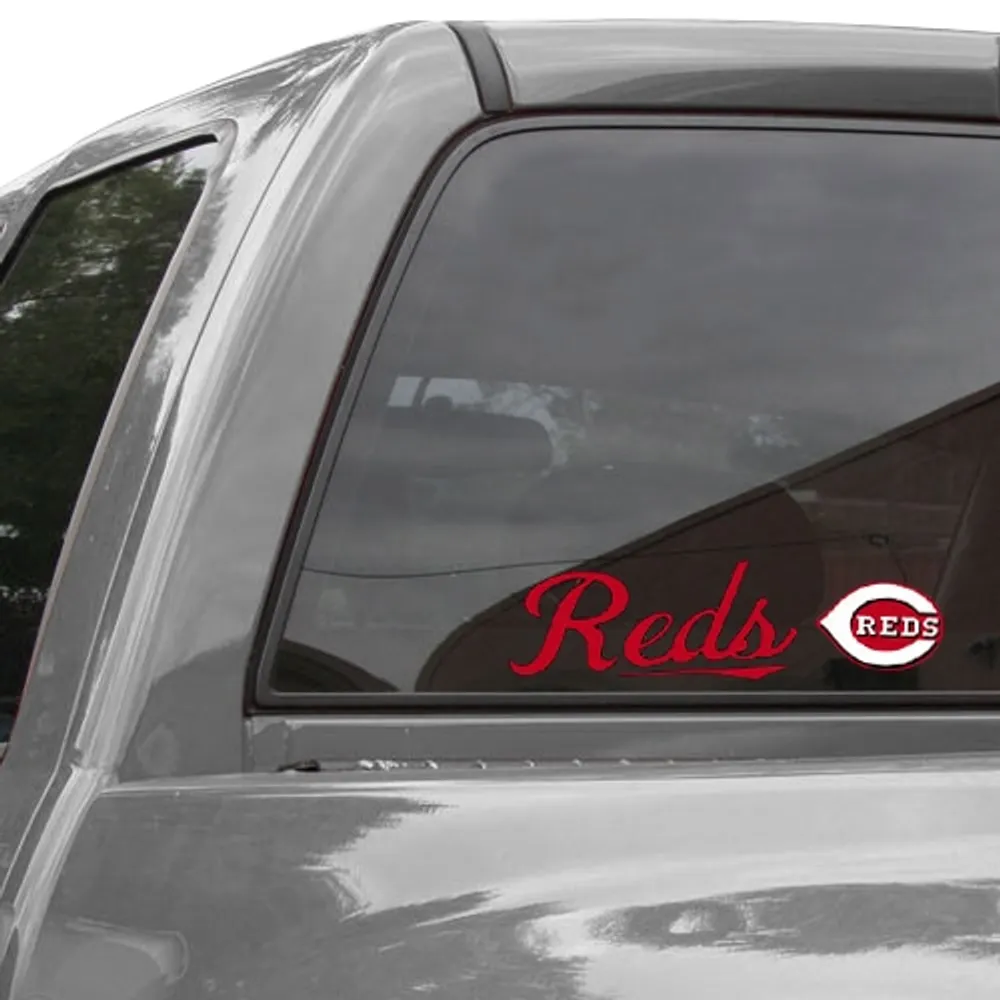 WinCraft Cincinnati Reds 3" x 10" Perfect Cut Decal - Red