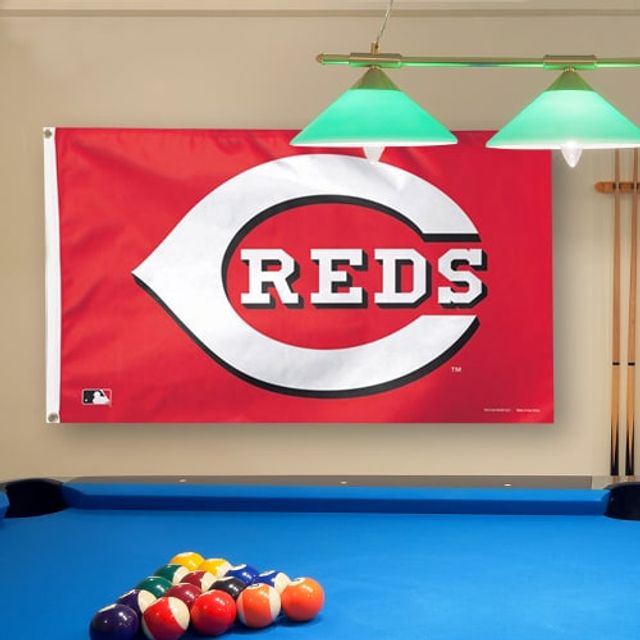 Drapeau WinCraft Cincinnati Reds Deluxe 3 pi x 5 pi