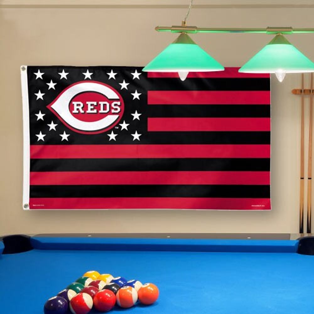 WinCraft Cincinnati Reds Deluxe Stars & Stripes 3' x 5' Flag