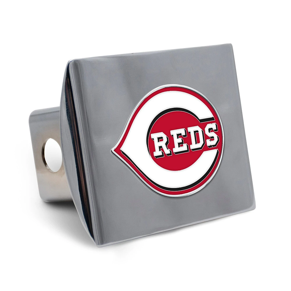 WinCraft Cincinnati Reds Premium Metal Hitch Cover