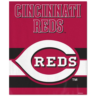 Couverture ultra moelleuse WinCraft Cincinnati Reds 50" x 60"