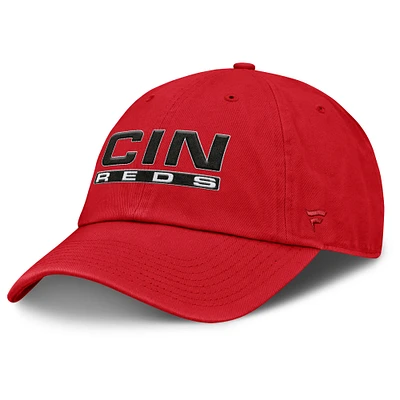 Women's Fanatics Red Cincinnati Reds Fly Out Adjustable Hat