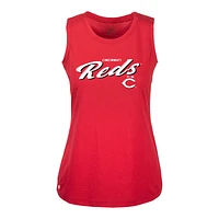 Women's Levelwear Red Cincinnati Reds Accolade Macy Prospect Tank Top
