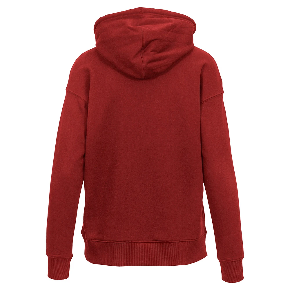Women's Levelwear  Red Cincinnati Reds Adorn Retro Team 2.0 Pullover Hoodie