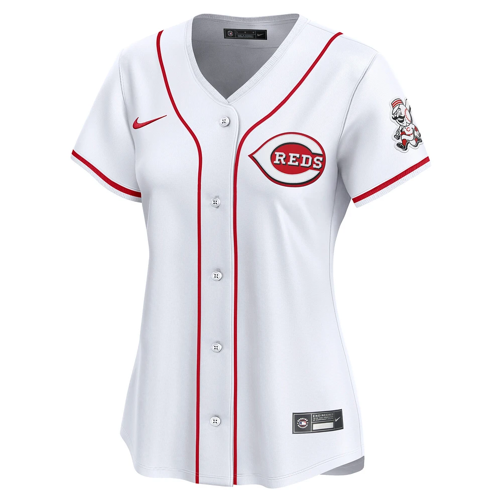 Women's Nike  White Cincinnati Reds Home Limited Jersey