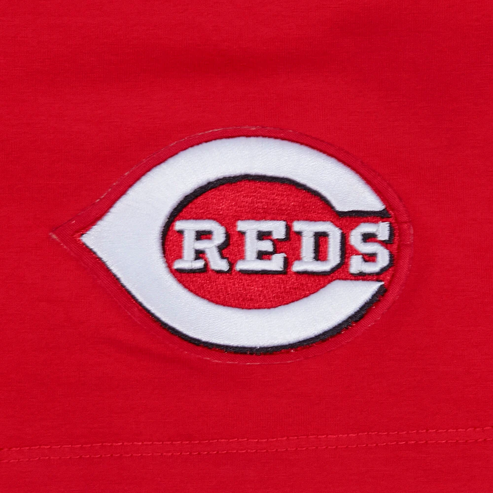 Women's Pro Standard Red Cincinnati Reds Game Day Classics Baby Doll T-Shirt