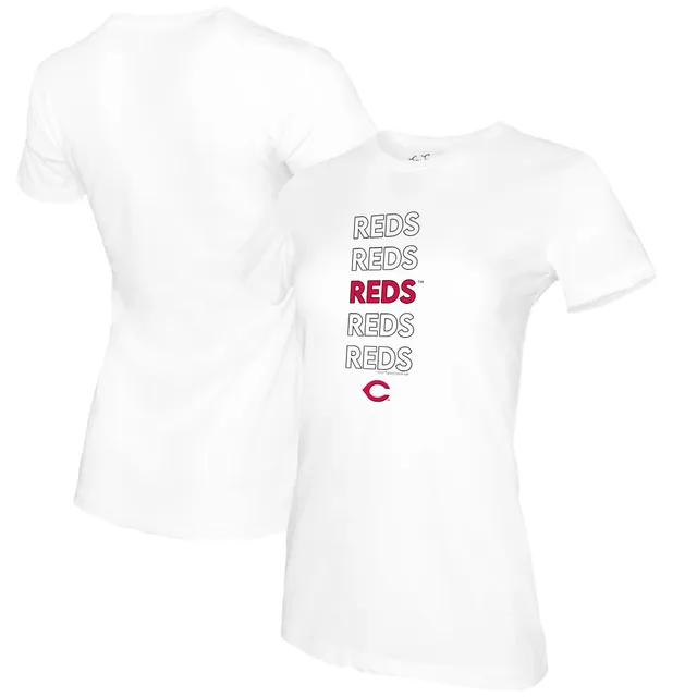 Lids Boston Red Sox Tiny Turnip Women's Stacked 3/4-Sleeve Raglan T-Shirt -  White/Red