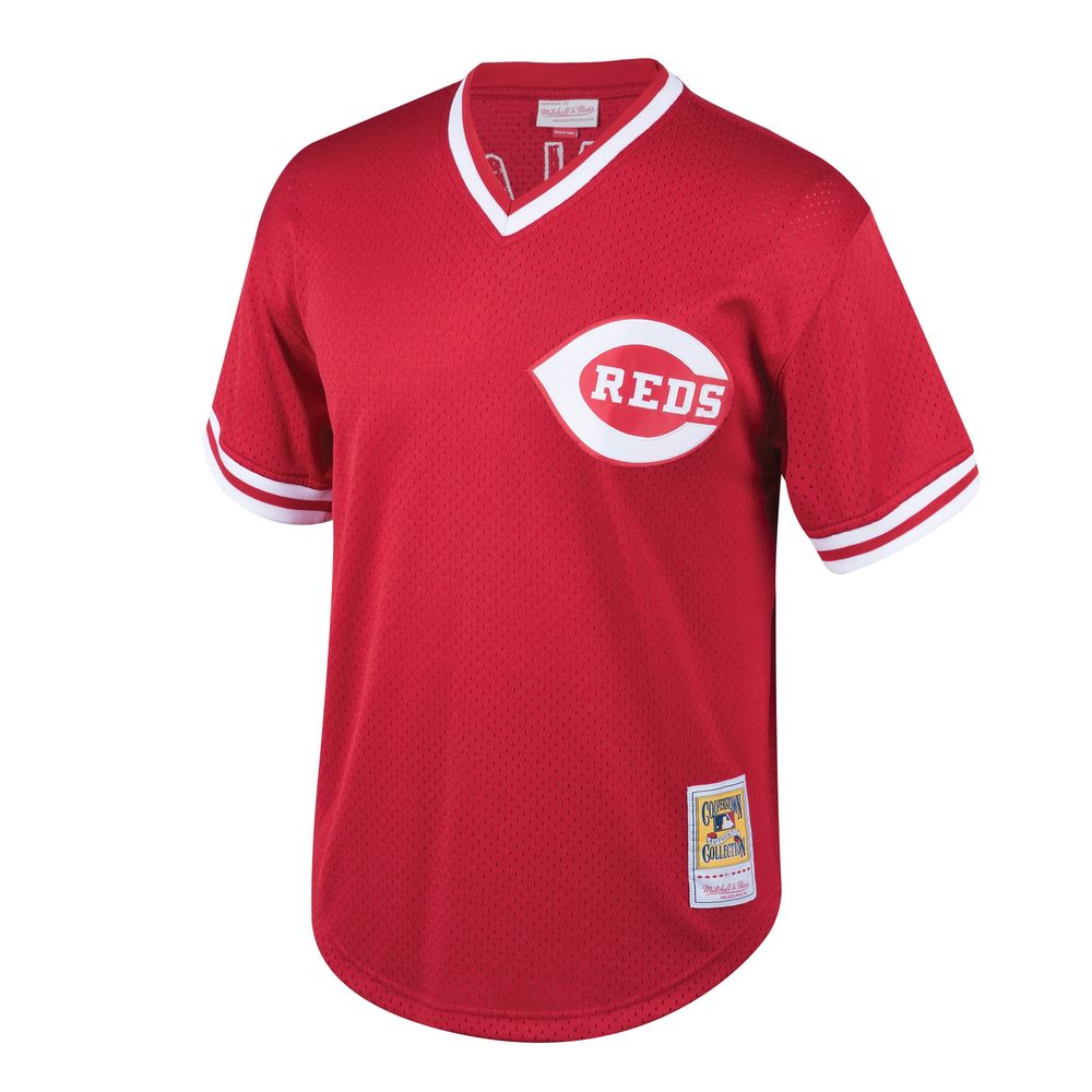 Mitchell & Ness, Shirts, Johnny Bench Vintage Cincinnati Reds Mitchell  Ness Jersey