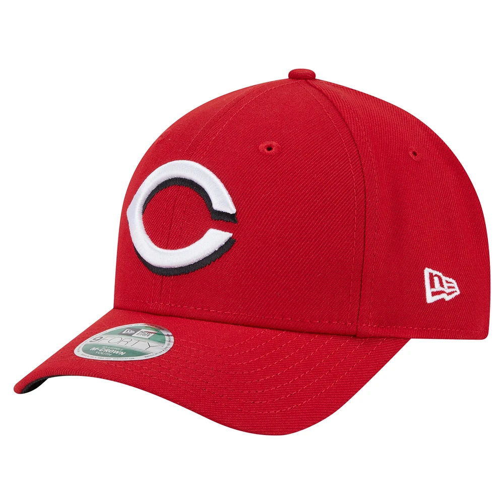 Youth New Era  Red Cincinnati Reds  Player Replica 9FORTY Adjustable Hat