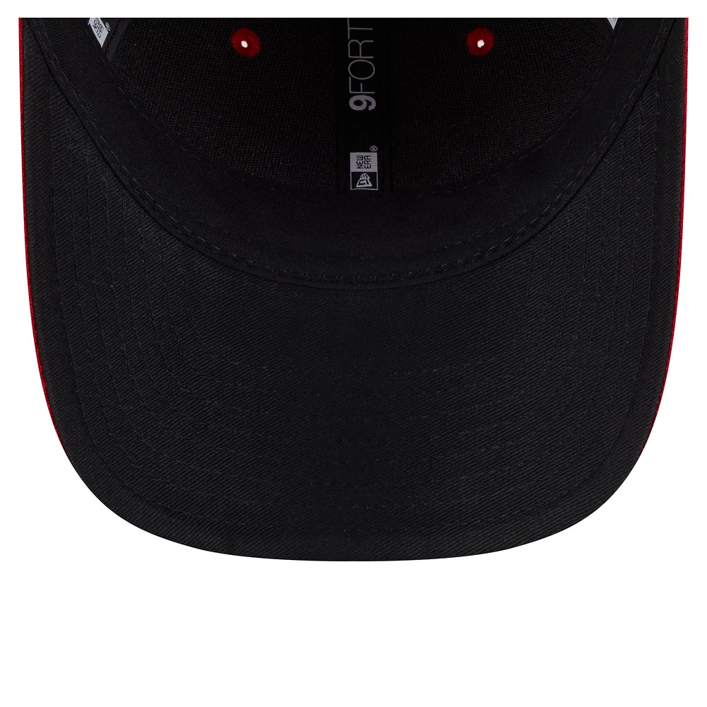 Youth New Era  Red Cincinnati Reds  Player Replica 9FORTY Adjustable Hat