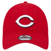 Youth New Era Red Cincinnati Reds Team Color 9TWENTY Adjustable Hat