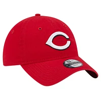 Youth New Era Red Cincinnati Reds Team Color 9TWENTY Adjustable Hat