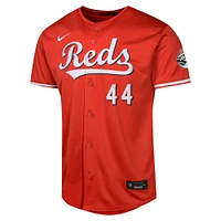 Youth Nike Elly De La Cruz Red Cincinnati Reds Alternate Limited Player Jersey