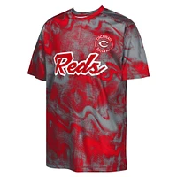 Youth Red/Silver Cincinnati Reds Pinch Hitter T-Shirt