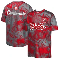 Youth Red/Silver Cincinnati Reds Pinch Hitter T-Shirt