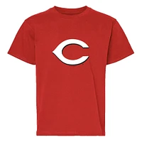 Youth Soft as a Grape  Red/Heather Gray Cincinnati Reds Two-Pack T-Shirt Set
