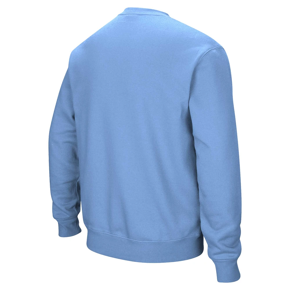 Sweat-shirt Colisée bleu clair Citadel Bulldogs Arch & Logo pour hommes