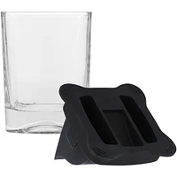 Clark Atlanta University Panthers 10oz. Ice Wedge Glass