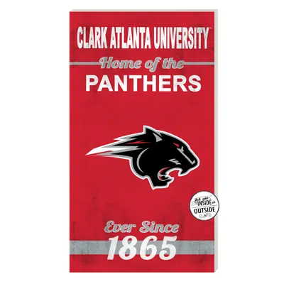 Clark Atlanta University Panthers 11'' x 20'' Home Of The Sign
