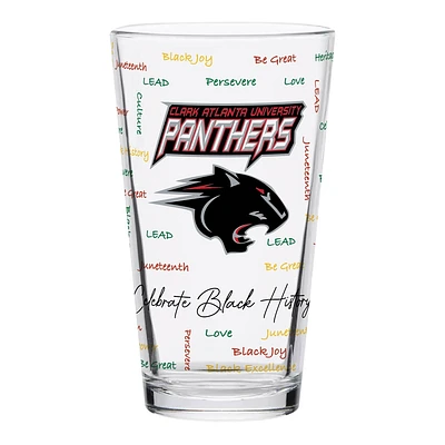 Clark Atlanta University Panthers 16oz. Verre à pinte