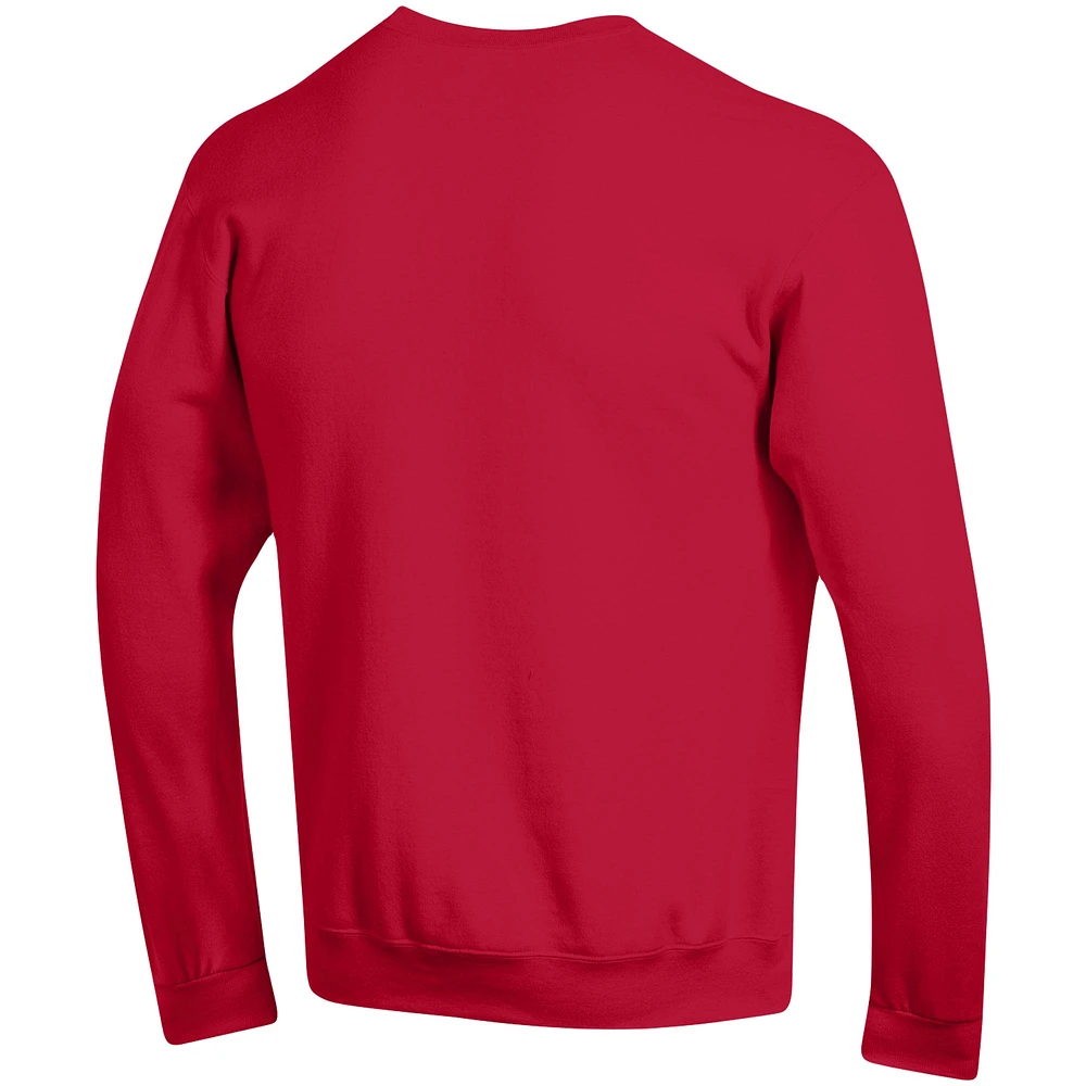 Sweat-shirt Champion Scarlet Clark Atlanta University Panthers 2-Hit Powerblend pour homme