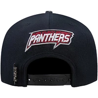 Casquette Snapback Pro Standard noire Clark Atlanta University Panthers CAU pour homme