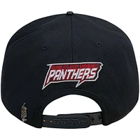 Casquette Snapback Pro Standard noire pour homme avec logo de la mascotte Clark Atlanta University Panthers