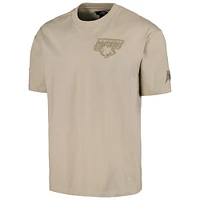 Men's Pro Standard Tan Clark Atlanta University Panthers Neutral T-Shirt