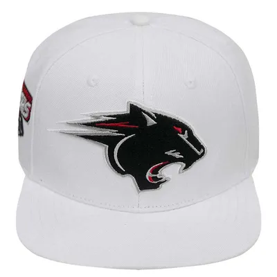 Clark Atlanta University Panthers Pro Standard Mascot Evergreen Wool Snapback Hat - White