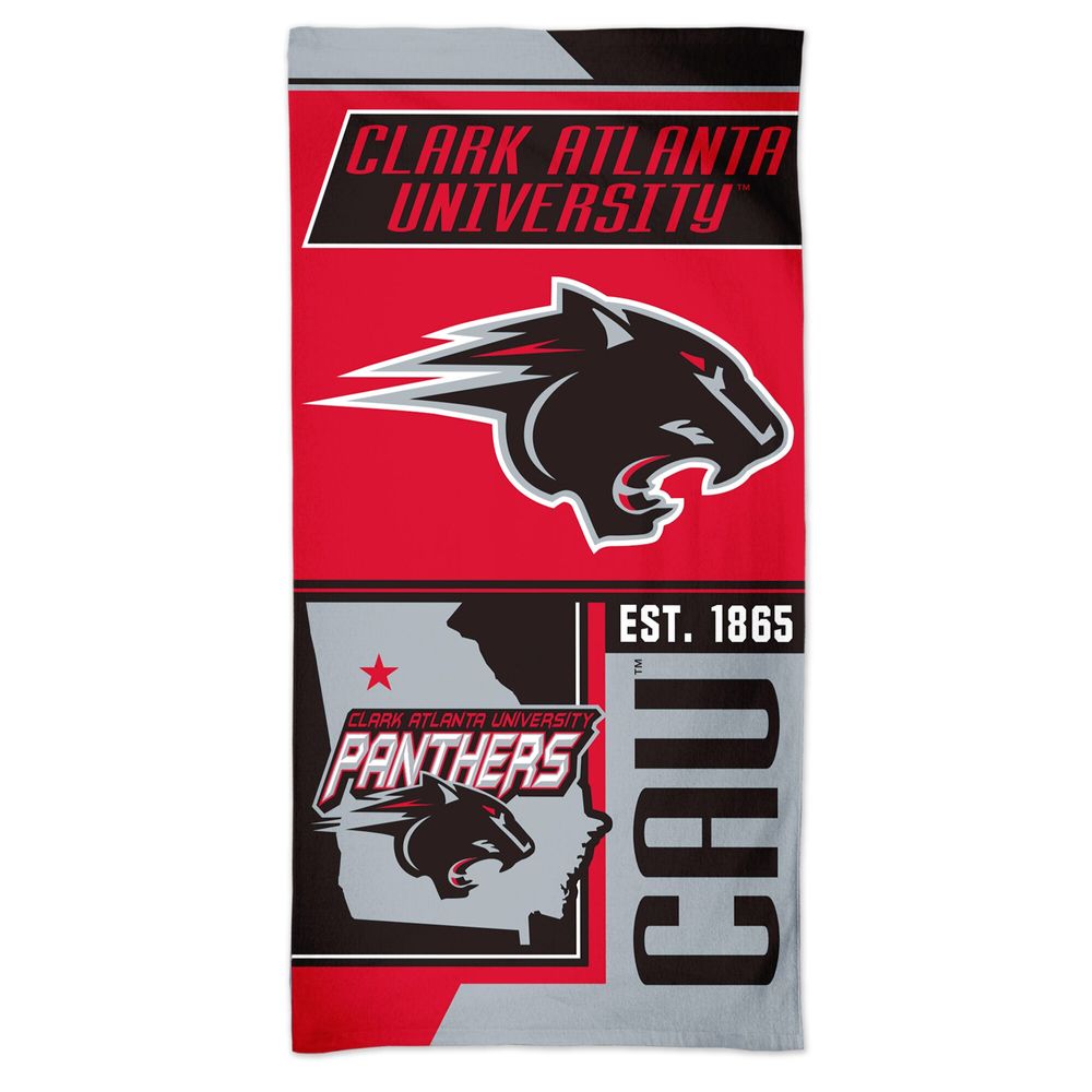 WinCraft Clark Atlanta University Panthers 60'' x 30'' State Spectra Beach Towel