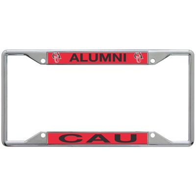 WinCraft Clark Atlanta University Panthers Alumni Printed Metal License Plate Frame