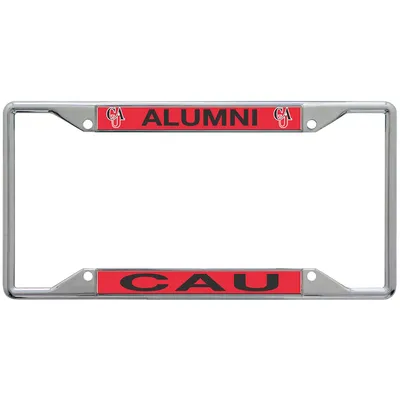 Clark Atlanta University Panthers WinCraft Alumni Printed Metal License Plate Frame