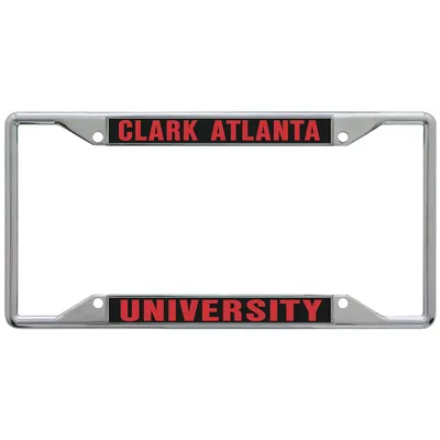 Clark Atlanta University Panthers WinCraft Printed Metal License Plate Frame