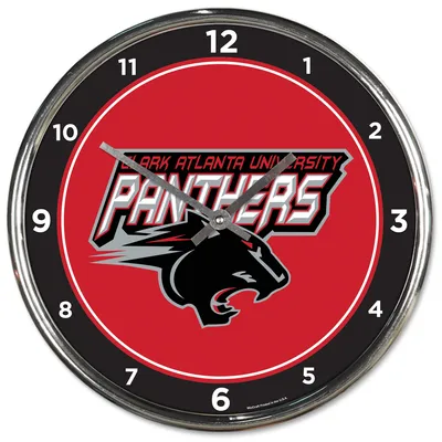 WinCraft Clark Atlanta University Panthers Team Chrome Wall Clock