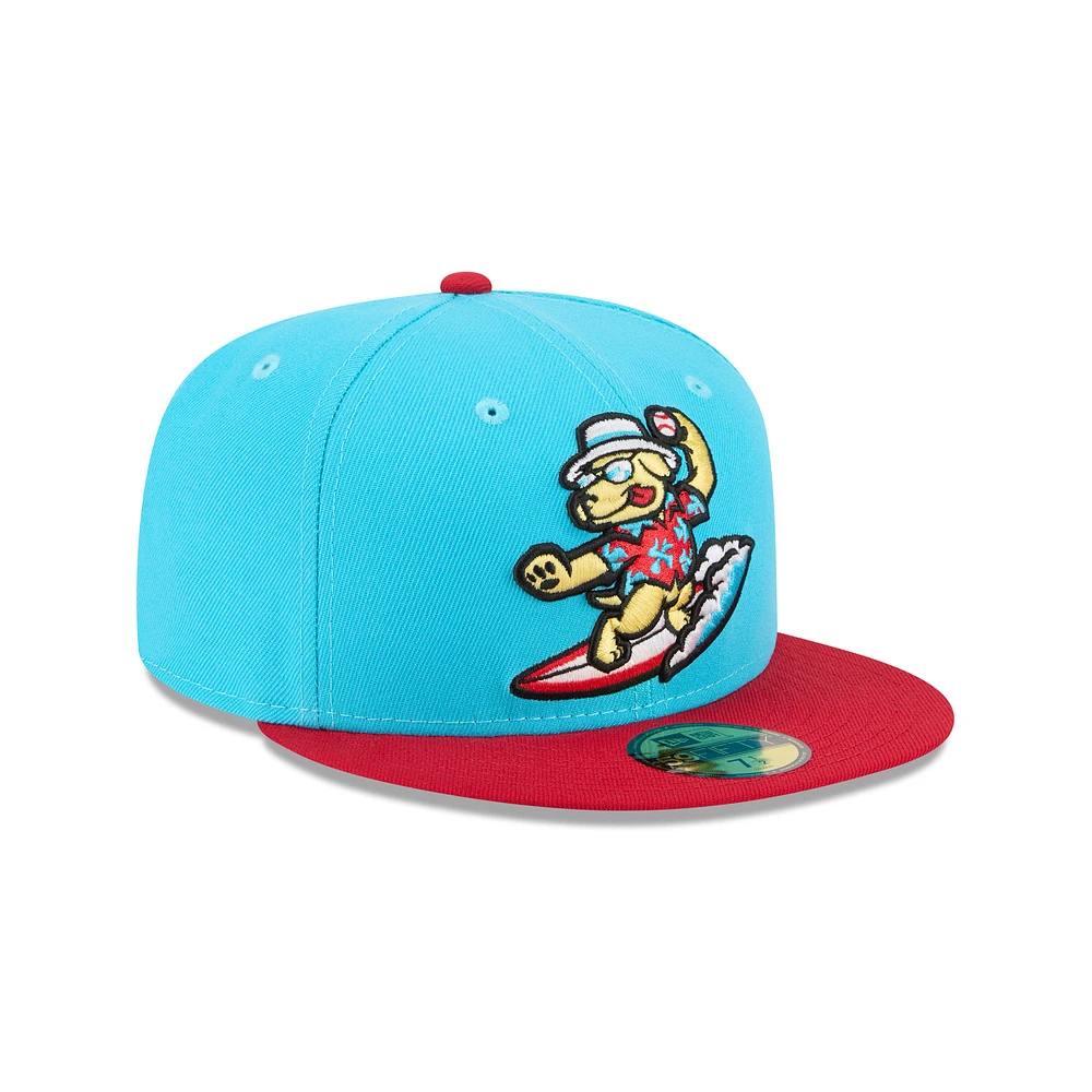 Men's New Era  Blue Clearwater Threshers Theme Nights 59FIFTY Fitted Hat