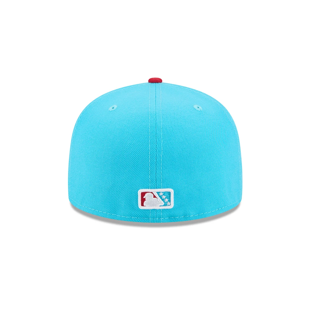 Men's New Era  Blue Clearwater Threshers Theme Nights 59FIFTY Fitted Hat