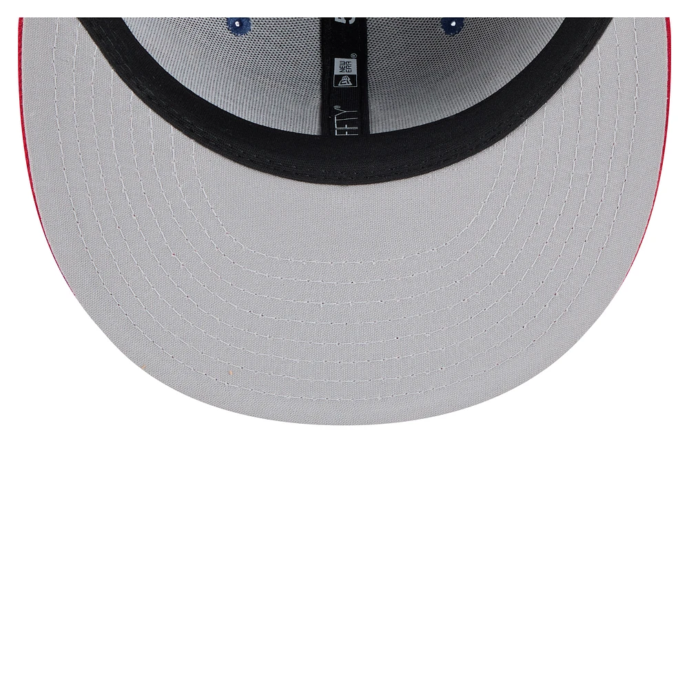 Men's New Era  Gray/White Clearwater Threshers Authentic Collection 59FIFTY Fitted Hat