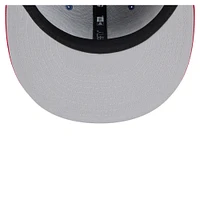 Men's New Era  Gray/White Clearwater Threshers Authentic Collection 59FIFTY Fitted Hat