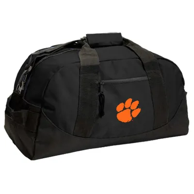 Clemson Tigers Dome Duffel Bag - Black