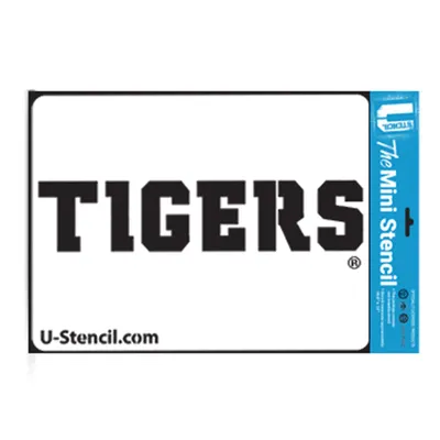 Clemson Tigers 11" x 14.5" Alternate Mini Stencil Kit