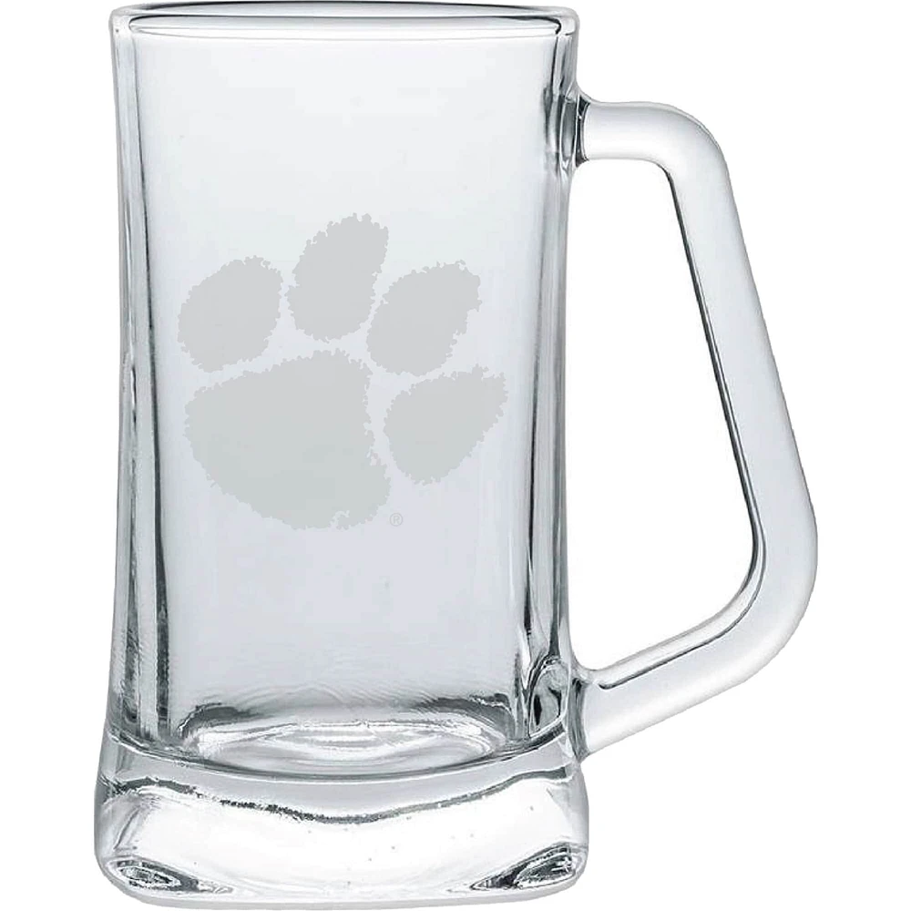 Tigres de Clemson 15 oz. Chope en verre givré