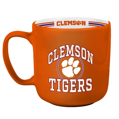 Tigres de Clemson 15oz. Tasse à rayures