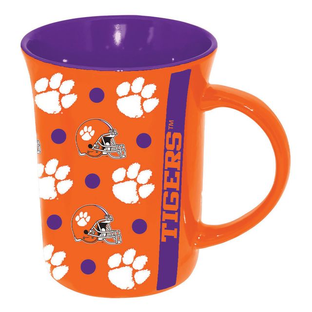 Clemson Tigres 15oz. Tasse de la composition de l'équipe