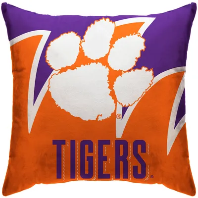 Clemson Tigers 18'' x 18'' Splash Décor Pillow