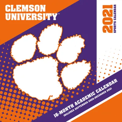 Clemson Tigers 2021 Wall Calendar