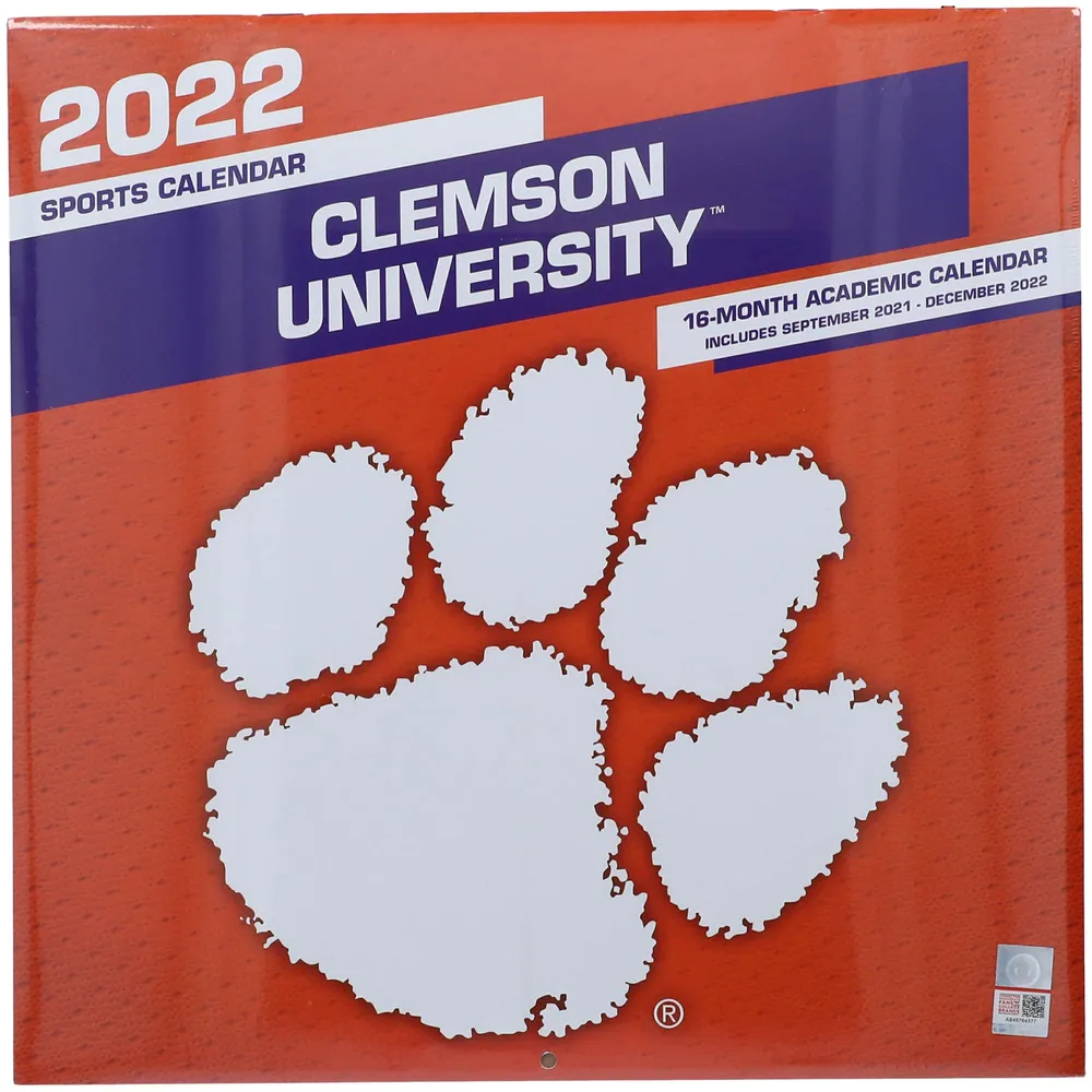 Lids Clemson Tigers 2022 Wall Calendar