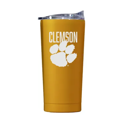 Clemson Tigers 20oz. Fashion Color Powdercoat Tumbler