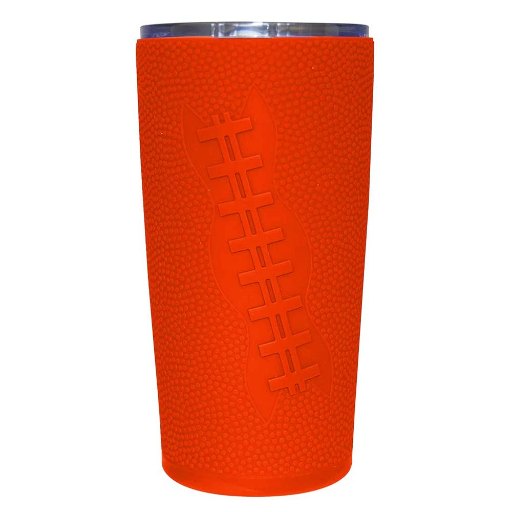 Clemson Tigers 20oz. Stainless Steel with Silicone Wrap Tumbler