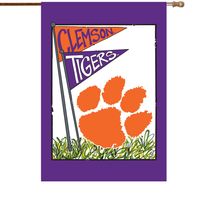 Clemson Tigers 28" x 40" Double-Sided House Flag