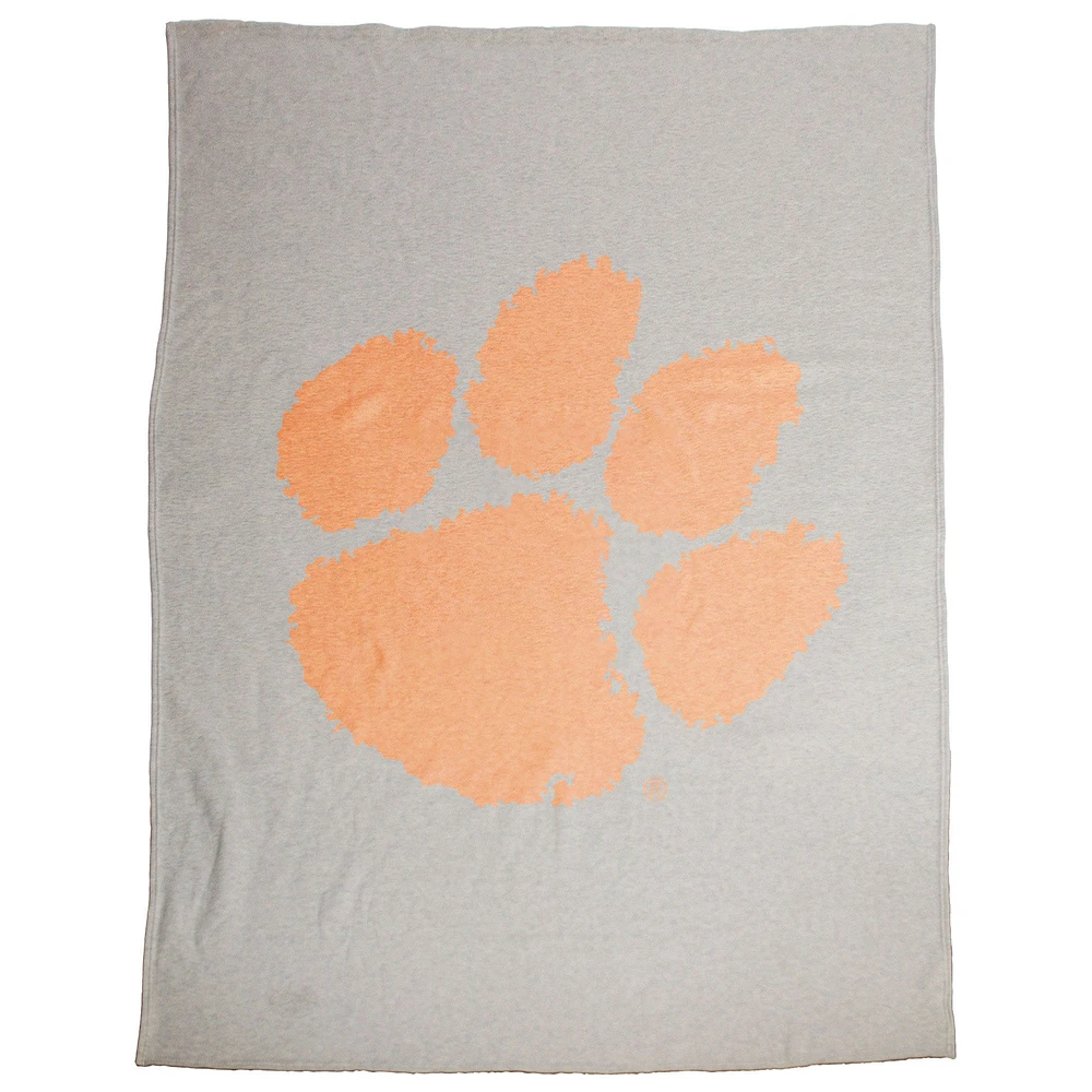 Clemson Tigers 54" x 84" Sweatshirt Blanket